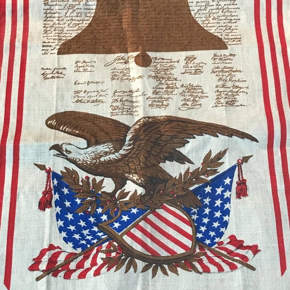 Vintage Antique Declaration of Independence 28 x16 - Picture 2 of 7